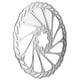 thumbnail image 3 of Pieza de frenado de pastilla de freno de bicicleta de disco de freno de acero inoxidable para bicicleta de montaña (203 mm), 3 of 8