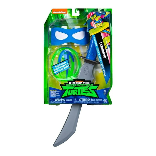 Set de Juego Rise Of The Mutant Ninja Turtles Armas de Batalla Leonardo