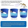 thumbnail image 3 of 1/2 Inch Float Valve, Water Float Valve for Pond Float Valve Shutoff Auto Fill, for Livestock Tanks,, 3 of 5