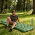 thumbnail image 4 of Horivan Inflatable Sleeping Pad for Camping, Lightweight Portable Air Mattress with Storage Bag, Waterproof Hiking Sleep Mat for Outdoor Backpacking Gear, 4 of 6