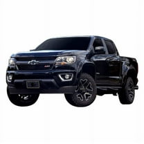 Black Horse FENDER FLARES RIVETED Style Black Compatible with 2015-2022 Chevrolet Colorado (Excludes ZR2)-FF-CHCO-SM-PKT