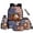 American Flag Baseball, variant on Uorisanigo 5PCS Boys Backpack Set Camo School Bag Book Bag with Lunch Box Pencil Case Water Bottle Sleeve Keychain Kids Teens Schoolbags with Front Pocket Back Pack for Travel Sport