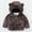 Brown, variant on Toddler Newborn Fleece Jacket Baby Boy Girl's Winter Coat with 3D Bear Ear Fuzzy Jacket Zipper Fleece Hooded Jacket Infant Outerwear Warm Clothes