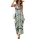 thumbnail image 1 of Vestido De Noche De Lujo Sin Mangas Para Mujer, Abstract Geometrical Vestido De Fiesta, 1 of 5