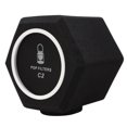 thumbnail image 1 of C2 Microphone Sponge Cover High Density Microphone Windscreen Professional Microphone Recording Isolation Booth, 1 of 5