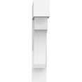 thumbnail image 2 of 3"W X 16"D X 16"H Standard Legacy Architectural Grade Pvc Bracket With Block Ends, 2 of 8