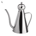 thumbnail image 2 of 350ML/500ML/1000ML Olive Oil Dispenser, Stainless Steel Olive Oil Bottle, Leakproof Oil Pot, Oil Drizzler, Oil Dispenser Kitchen Storage Container with Drip-Free Spout, 2 of 7