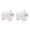 D, variant on Dserhfy 2 Pcs Cartoon Animal Figurine Computer Monitor Decoration Cute Pig Panda Duck Elephant Statues for Office Desk Car Dashboard TV Computer Screen Decor