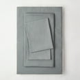thumbnail image 4 of Mainstays 200 Thread Count, 1 Queen Flat Sheet, Gray Quatrafoil, 4 of 4