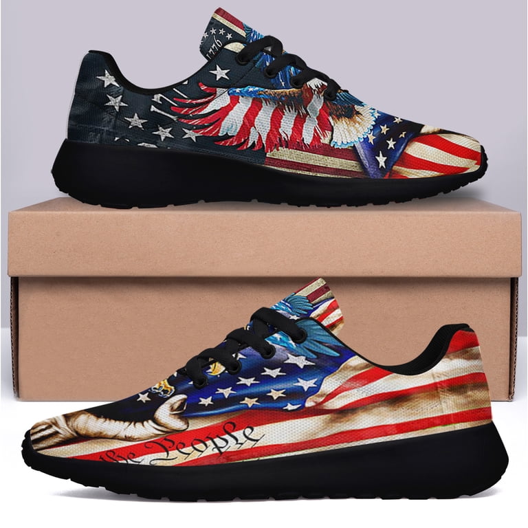 We The People 4th Of July Betsy Ross 1776 Shoes Sneakers  display picture 2