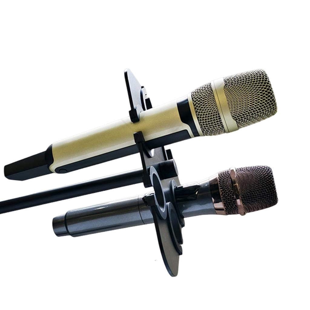 YongCo Versatilitys On-Stage Multi Mic Holder Mic Storage Stand Tray for Handheld, Dynamic, Corded or Wireless Microphones