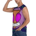 thumbnail image 3 of Invader Zim Men's Tank Top Lightweight Summer Sleeveless Tee Shirt Muscle Tank Tops Workout T-Shirts Casual Athletic Undershirts, 3 of 7