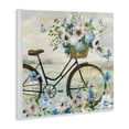 thumbnail image 4 of Stupell Industries Floral Bicycle & Butterflies Transportation Painting Unframed Art Print Wall Art, 12 x 12, 4 of 8