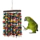 thumbnail image 4 of Juguete para loros, juguetes para masticar pájaros, juguete colgante para loros, juguete con percha, 4 of 8