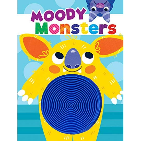 Pre-Owned Moody Monsters - Silicone Touch and Feel Board Book - Sensory Board Book (Touch & Feel Sensory Board Books for Baby & Toddler Time) (Unknown) 1952592607 9781952592607
