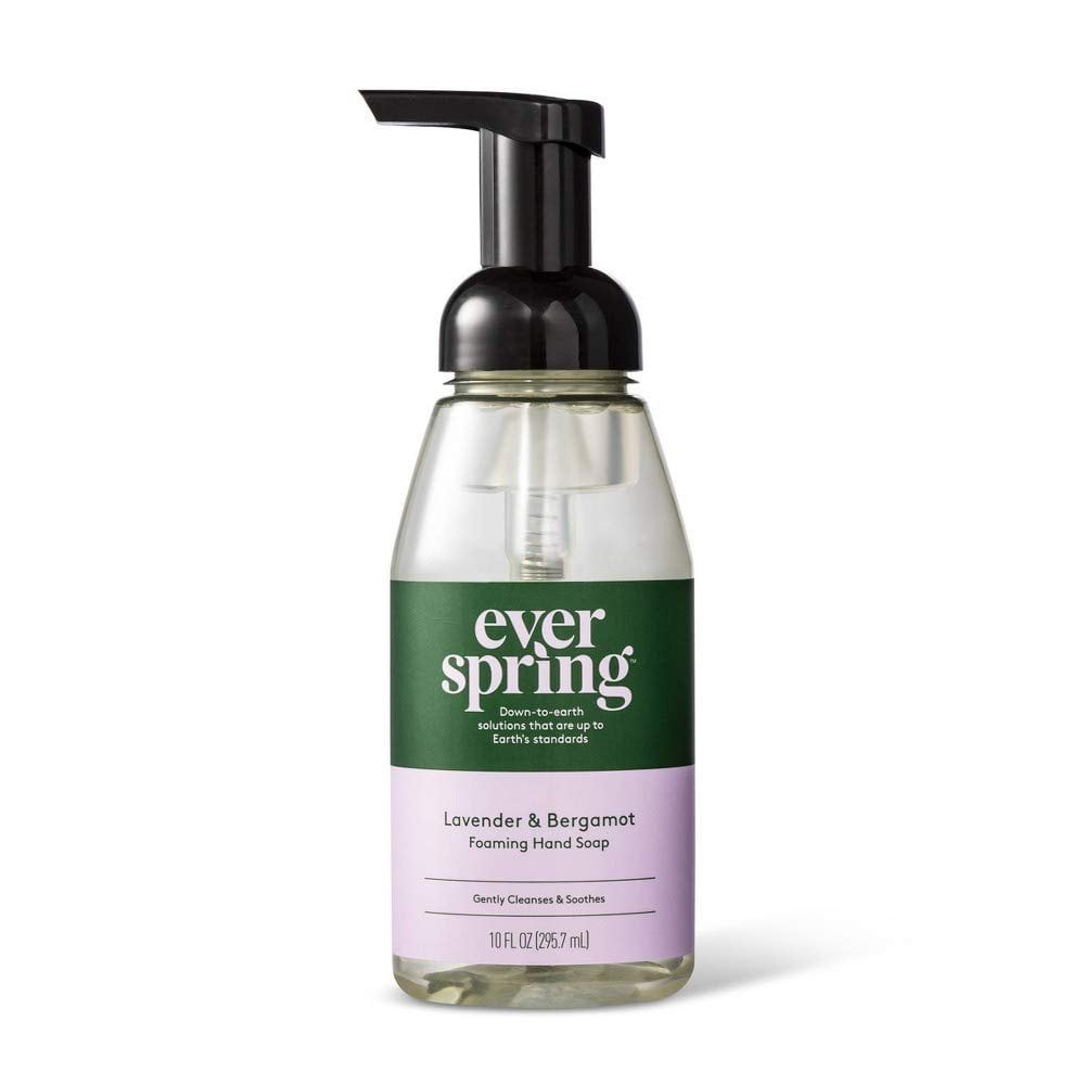 Lavender & Bergamot Foaming Hand Soap 10 fl oz Everspring