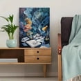 thumbnail image 5 of Surreal Jellyfish Canvas Print Wall Art for Living Room Office Study Hotel Creative Gift, 5 of 8