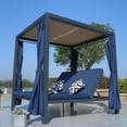 thumbnail image 3 of Patio Recline Cushioned Daybed with Rain Cover, 3 of 7