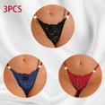 thumbnail image 1 of Tanga Sexy Lingere de encaje para mujer, ropa interior, tangas de cintura baja, ropa interior cómoda, 1 of 4