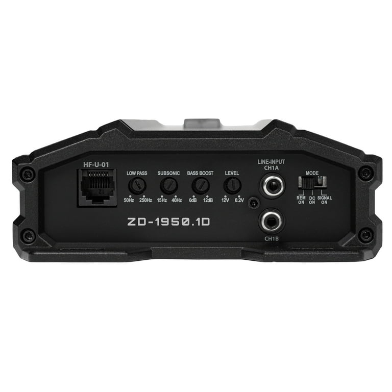 Hifonics Zeus Delta 1950 Watt Mono Block Mobile Car Amplifier, ZD