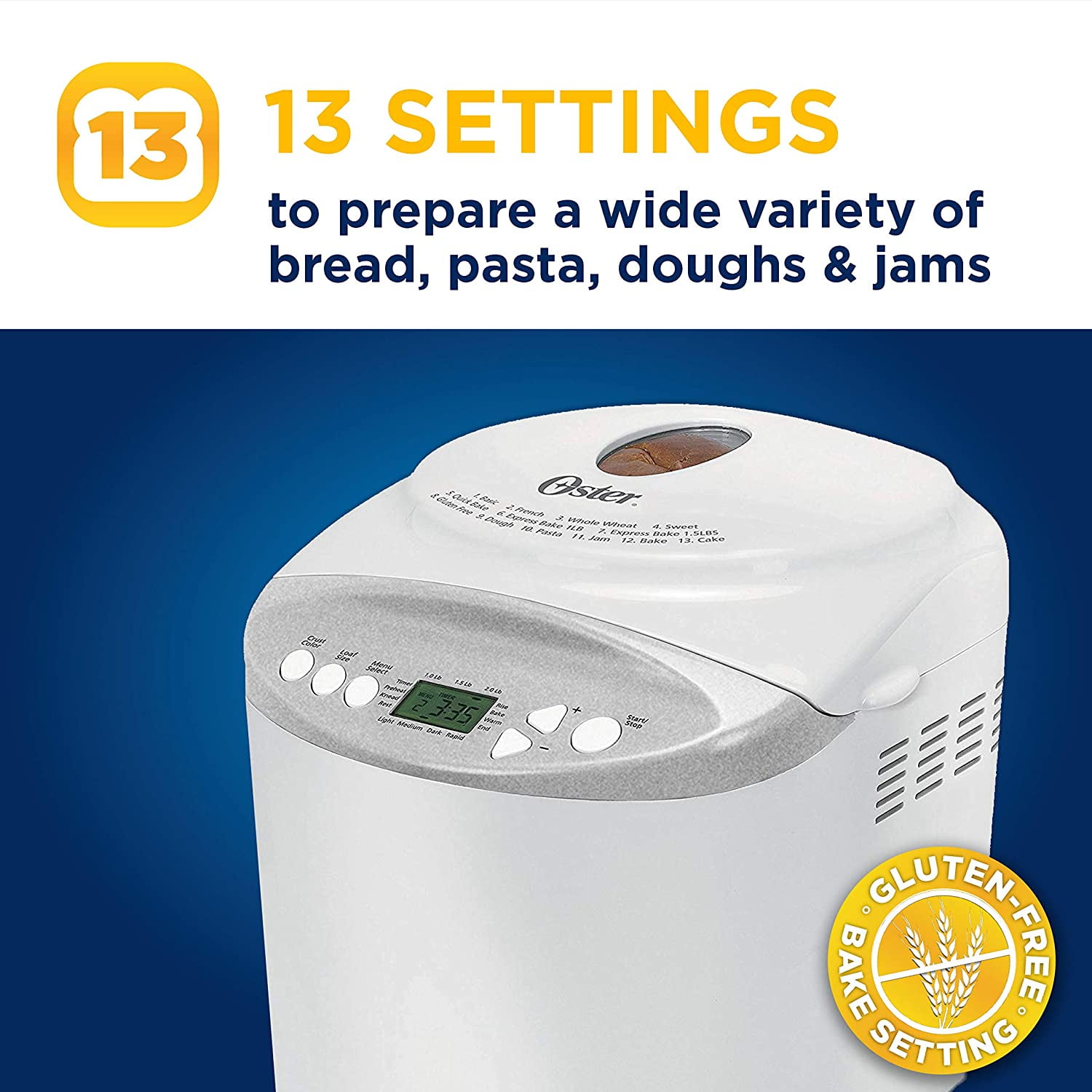 Oster 2 lb Finish Expressbake Bread Maker