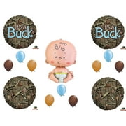 IT'S A BUCK CAMOUFLAGE BABY BOY SHOWER Balloons Decoration Supplies Mossy Oak