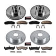 thumbnail image 3 of PowerStop Front and Rear Z23 Evolution Sport Carbon-Fiber Ceramic Brake Pad and Drilled & Slotted Rotor Kit Fits: FORD Select Models K1921, 3 of 10
