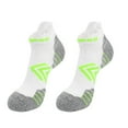 thumbnail image 1 of Men's Athletic Running Socks Thick Cushion Ankle Socks for Men Sport Low Cut Socks, 1 of 8