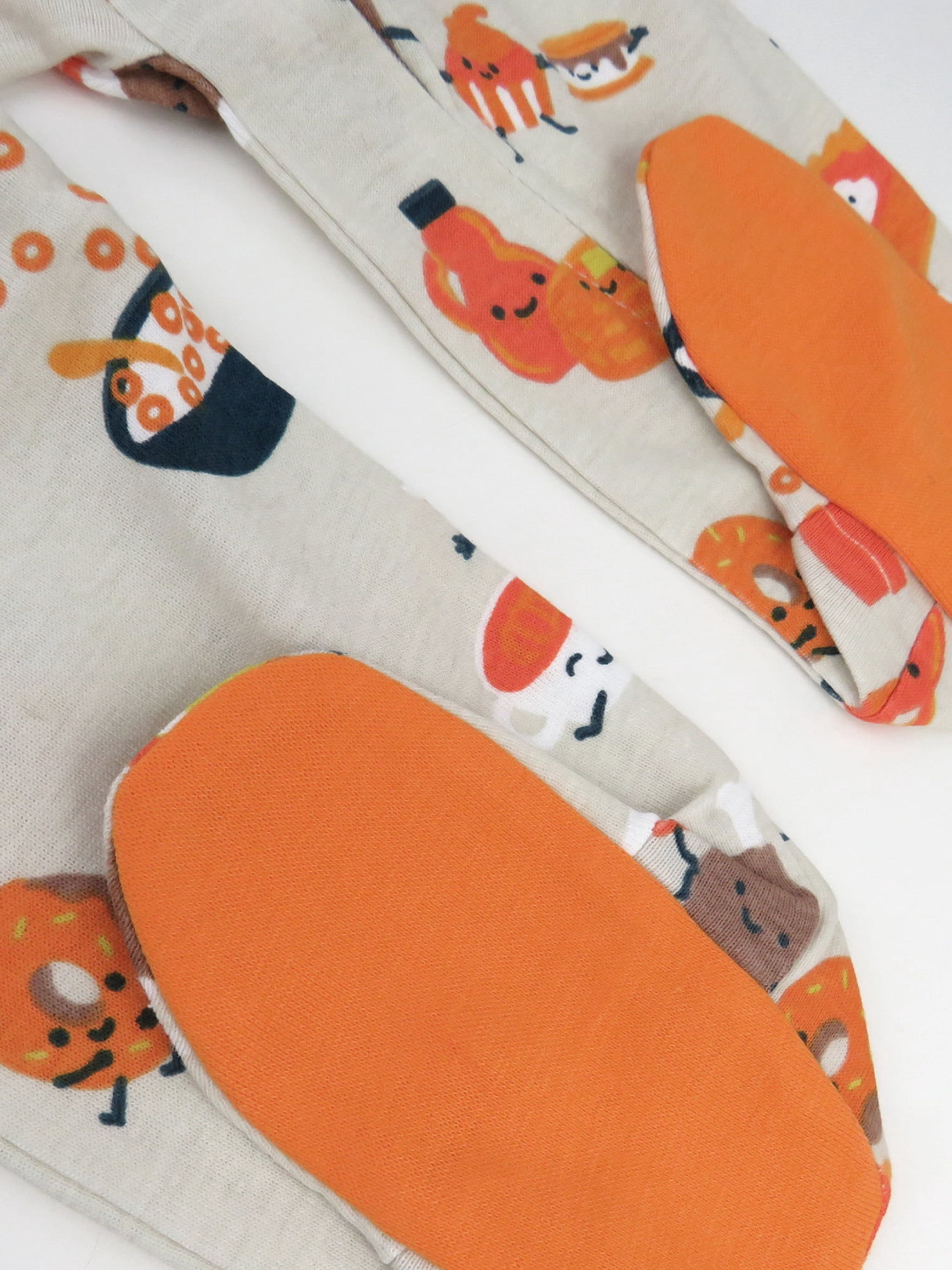 Honest Baby Clothing Baby Boy or Girl Gender Neutral Organic Cotton Sleep N Play Thanksgiving Pajamas (Newborn-9 Months)