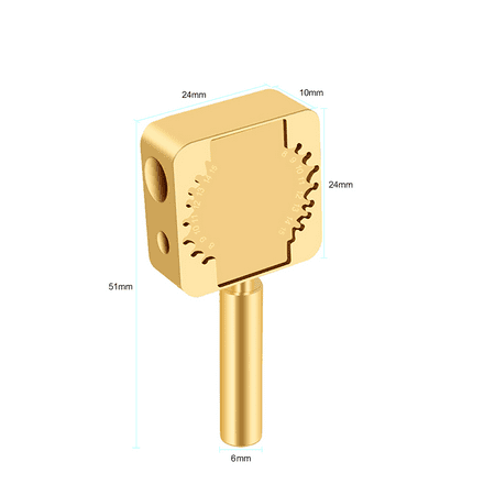 

Replacement RL-067A Mini Soldering Station Iron Plate For A8-A14 Chips (Sunshine)