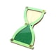 thumbnail image 1 of Niños pequeños Tablero ocupado Reloj de arena Juguete Habilidades motoras finas Preescolar Educación temprana verde perfke Junta de niños ocupados, 1 of 9