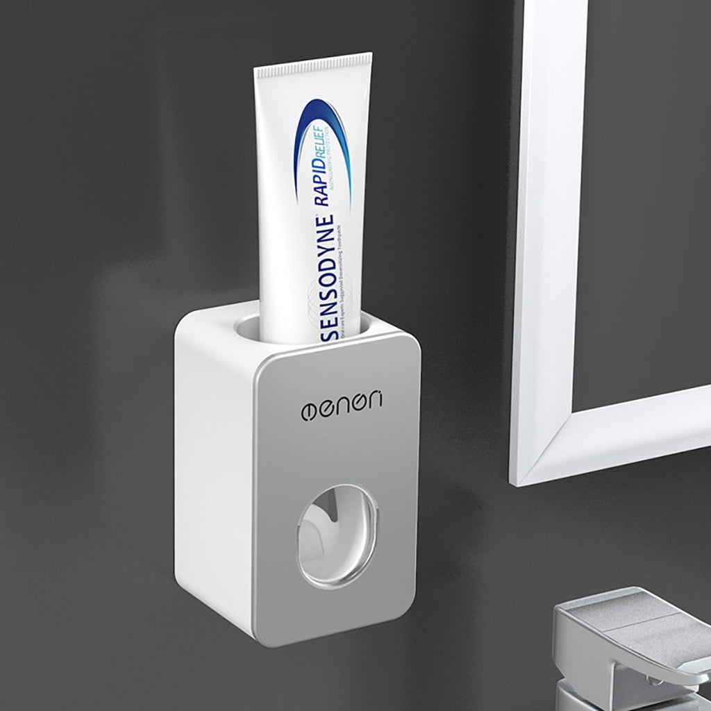 Bathroom Wall Mount Automatic Toothpaste Squeezer Dispenser Extrusion Device Bathroom Wall Mount Automatic Toothpaste Squeezer Dispenser Extrusion Device