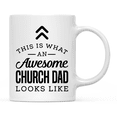 thumbnail image 1 of Koyal Wholesale Ceramic Coffee Mug , This is What an Awesome Church Dad Looks Like, 1 of 4