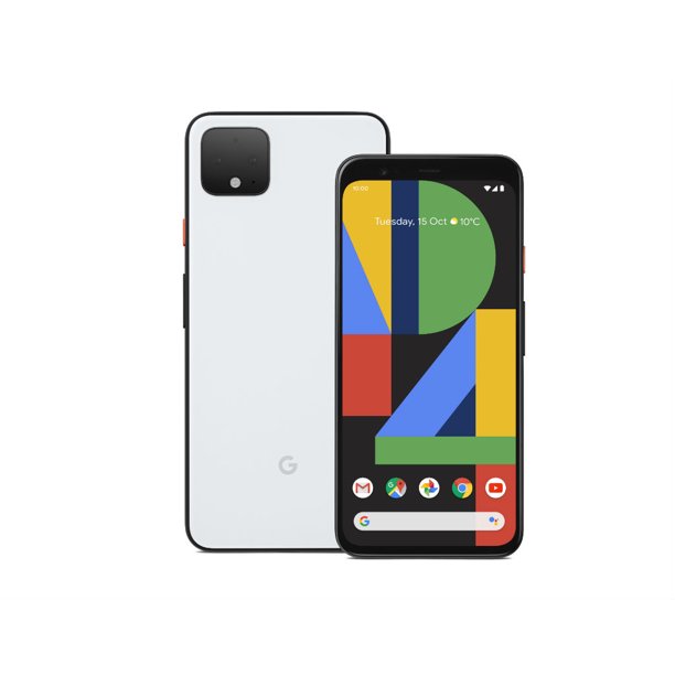 Verizon Google Pixel 4 XL 64GB, Clearly White Upgrade Only Walmart