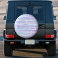 thumbnail image 5 of Kll Striped Gradient Tire Cover,Universal Wheel Tire Cover For Trailer, Rv, Suv, Truck,Camper And Many Vehicle,(17 Inch), 5 of 8