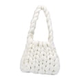 thumbnail image 4 of Bolso de mano pequeño y práctico de hilo grueso Zulema blanco, 4 of 8