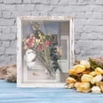 thumbnail image 7 of White Shadow Box Frame Real Glass Window Door with Hinge 8 x 10, 7 of 7