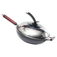 thumbnail image 4 of Kitchen Stir Fry Pans with Lid Cookware Pots and Pans Skillet for All Stoves 36cm, 4 of 8