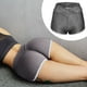 thumbnail image 5 of Pantalones cortos de cintura alta perfecl para mujer M Gris, 5 of 8