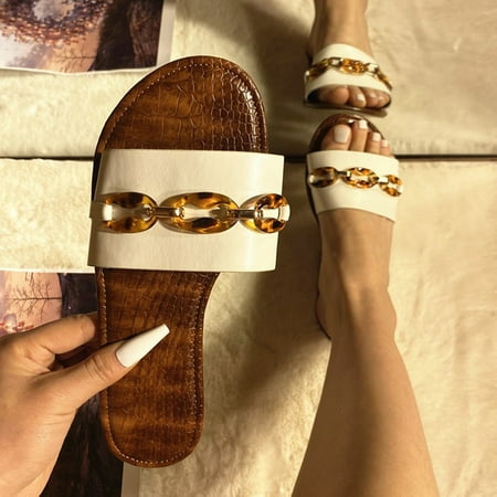 

EQWLJWE Fashion Women s Casual Shoes Breathable Outdoor Leisure Sandals Slippers Women s Slippers Holiday Clearance