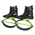 thumbnail image 3 of Joyfay Jumping Shoes X-Large Fitness Bounce Boots for Unisex Children Adults Black Shell 2pcs Buckles 3pcs Green Springs, 3 of 5