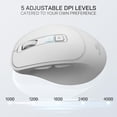 thumbnail image 4 of Mouse inalámbrico inteligente Redragon BM4195 AI, 5 DPI, blanco, 4 of 7