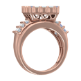 thumbnail image 2 of 3 Carat Diamond Engagement Ring Band in 14K Rose Gold (Ring Size 6), 2 of 5