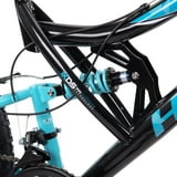 huffy 26 trail runner women's mountain bike black