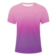 thumbnail image 4 of Abomasnow Workout Shirts for Men Big & Tall Short Sleeve Muscle Tees Comfort Gradient Color Running Tops Lightweight Crew Neck Athletic T-Shirts, 4 of 4