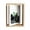6 inches, variant on 2 Pack 7 inch Rotating Floating Picture Frames,Double-Sided Display with HD Glass Front Wooden Distressed Frame for Vertical or Horizontal Tabletop Display