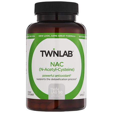 Twinlab Nac 600Mg, 60 Capsules