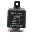 thumbnail image 1 of Baohd Battery Relay Start Switch Car Supplies Metal Handy Installation Long-lasting Professional Controllable RV Mass Switches 200A, 1 of 1