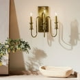 thumbnail image 2 of 52473NI Kichler Lighting Karthe - 3 Light Wall Sconce In Homestead Style-14.5 Inches Tall and 9.5 Inches Wide-Brushed Nickel Finish, 2 of 5
