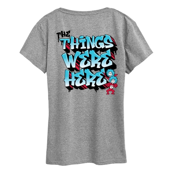 Dr. Seuss - Things Were Here - Women's Short Sleeve Graphic T-Shirt